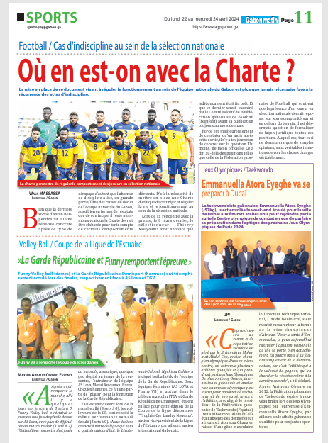 où en est-on avec la charte ? 